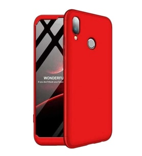 Samsung Galaxy A10S Uyumlu GKK Kılıf 360 Derece Tam Koruma (Kırmızı)