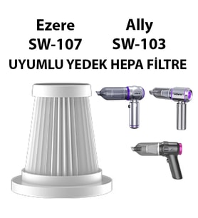 Ezere SW-107 ve Ally SW-103 ile Uyumlu Yedek Filtre-(5775) - SSSSSS3141-9099