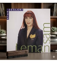 Leman Sam Ayak Sesleri Plak LP