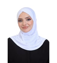 Kadın Hazır Türban Çapraz Tek Parça Pratik Namaz Başörtüsü