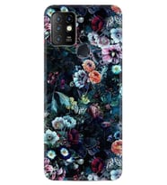 INFINIX Hot 8 9 10 11S Hot 10 Play 10T Kılıf Desemli Silikon Great Flowers 1304