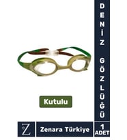 Premium Ayarlanabilir Kayış Su Geçirmez UV Koruma Silikon Plastik Anti-Fog Kutu Çocuk DENİZ GÖZLÜĞÜ