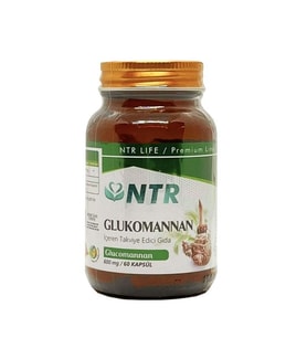 NTR Life Glukomannan 60 Kapsül
