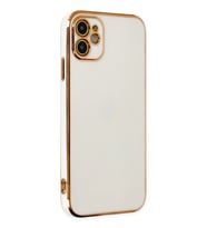 Newface Apple iPhone 12 Kılıf Volet Silikon - Beyaz