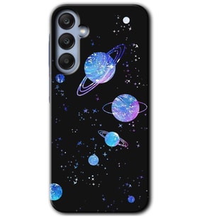 Galaxy A55 Kılıf HD Desen Baskılı Kılıf - Samanyolu Galaksi