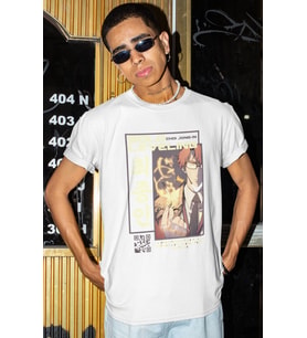 Solo Leveling Choi Jong-In Baskılı Unisex Oversize Anime Karakter Tişört