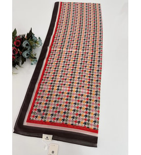 Quare Soft Pamuklu Desenli Şal LDSQ1007