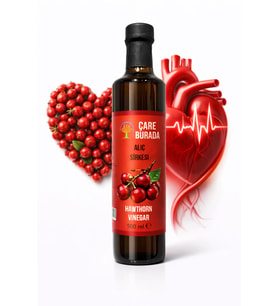 ÇareBurada Doğal Fermente Alıç Sirkesi 500 ml