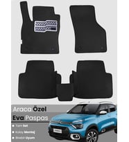 CİTROEN C3 (2017-2025) Uyumlu EVA Paspas Tam Set–Araca Özel,Su Geçirmez,Hızlı ve Kolay Montaj