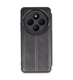 Xiaomi Redmi 14c Kılıf Flip Cover - Siyah