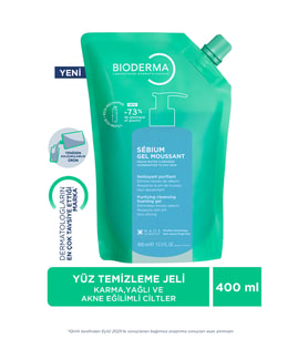 Bioderma Sebium Foaming Gel Refill 400 ml