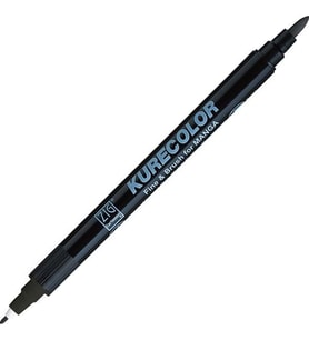 Zig Kurecolor Fine & Brush for MANGA Marker Çizim Kalemi C.10 Cool Gray 10 