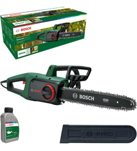Home and Garden Zincirli ağaç kesme makinesi UniversalChain 40 (1800 W, hafif: 4,3 kg, zincir hızı: 12 m/sn, zincirli ağaç kesme makinesi yağı dahil, karton ambalajda)