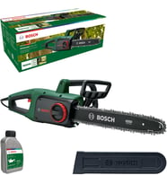 Home and Garden Zincirli ağaç kesme makinesi UniversalChain 40 (1800 W, hafif: 4,3 kg, zincir hızı: 12 m/sn, zincirli ağaç kesme makinesi yağı dahil, karton ambalajda)