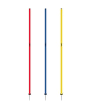 Scucs 1167 Çivili Slalom Çubuğu 160 cm 3lü (Çok Renkli)