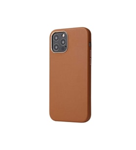 Apple iPhone 12 Pro Uyumlu Kılıf Zore Eyzi Kapak (Kahverengi)