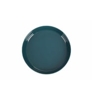 Porland Danshari Forest Altın Yaldız Düz Tabak 27 cm 04ALM007223 (Koyu Yeşil)