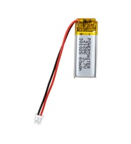 Powermaster 3.7 Volt 60 Mah Lityum Polimer Şarjlı Pil 3X10X25 mm Akıllı Saat Kulaklık Pili