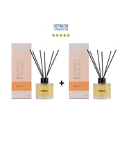 2x Kavun Dekoratif Ortam Kokusu 120 ml Happy Place - Bambu Çubuklu (Standart)