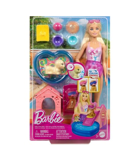 barbie Puppy Pool Party - Aloha Blonde