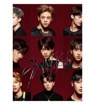 Straykids Tablo Ahşap Poster Dekoratif Kod4905
