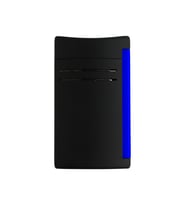 S.T. Dupont Maxijet Lacquered Neon Mavi-Siyah Puro Çakmağı 20171