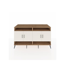 Kronos Konsol 6 Raflı 4 Kapaklı 176x59x99 Çam-Aytaşı