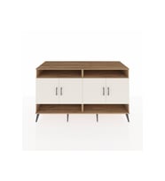 Kronos Konsol 6 Raflı 4 Kapaklı 176x59x99 Çam-Aytaşı