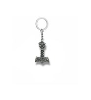 Viking Mitolojisi Thor’un Çekici (Mjölnir) Figürlü Unisex Anahtarlık – Güç ve Koruma Temalı Aksesuar