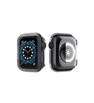 Apple Watch 38mm Uyumlu Zore Watch Gard 03 Kasa Koruyucu (Siyah)