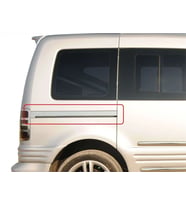Drs Tuning Caddy Uyumlu Sürgülü Kapı Çıtası 2 Parça Krom 2003-2010