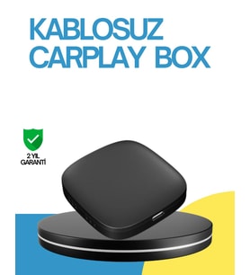 Kablosuz CarPlay ve Android Auto Dönüştürücü Adaptör