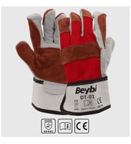 Mey İthalat® Beybi DT-01 Deri Takviyeli Eldiven NO:10