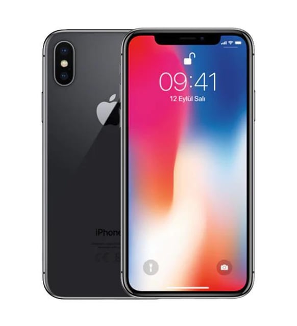 Yenilenmiş iPhone X Space Gray 64GB B Kalite (12 Ay Garantili)