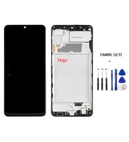 Samsung Galaxy A22 -4G - SM-A225 Uyumlu Lcd Ekran Dokunmatik Servis ÇITALI + TAMİR SETİ