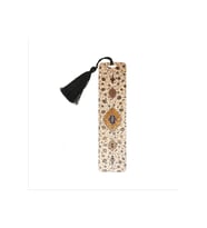 Rumi Desen Baskılı, Püsküllü Kitap Ayracı (hediyelik Bookmark,ayraç-126)