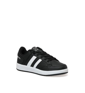 Kinetix KORT PU 4PR Termo Kaymaz Taban Beyaz Erkek Sneaker SİYAH