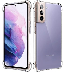 Samsung Galaxy S21 Plus Uyumlu Darbe Emici Şeffaf Silikon Kılıf