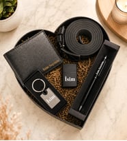 Kişiye Özel Premium Kalp Kutu Cüzdan Kemer Metal Cakmak Metal Lüx Anahtarlık Touch pen Kalem Erkek Hediye Set