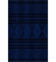 Eliana Home Baskılı, Yıkanabilir Kaymaz Taban Salon Halısı LNA0198-SD844 100x150 cm (Mavi)