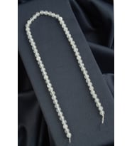 Selenit Taşı Küre Kesim Parlak 6mm Doğal Taş Dizi [AA]