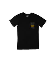 Be Something Great Motivasyon Cep Logo Tasarımlı Siyah Tişört