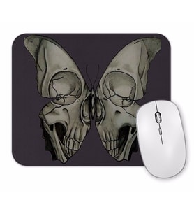 Borboleta Skull Mouse Pad