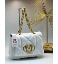 Kadın Zincir Asklılı Kapitoneli Puf Çanta 19/24 cm (04)