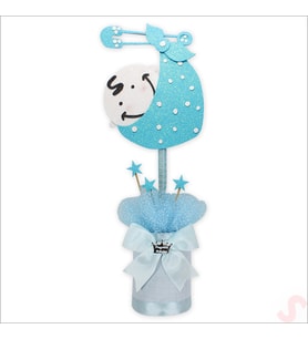 Kundak Bebek Masa SüSü, 46cm x 21cm - Mavi (STD)