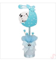 Kundak Bebek Masa SüSü, 46cm x 21cm - Mavi (STD)