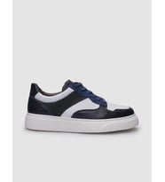 %100 Hakiki Deri Gri Bağcıklı Erkek Sneaker