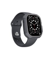 Apple Watch Ultra 49mm Uyumlu Silikon TPU Kasa Koruyucu Zore Watch Gard 31 (Gri)