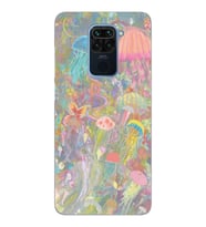 Xiaomi Redmi NOTE 9 Uyumlu Deniz Anası Tasarımlı Şeffaf Telefon Kılıfı