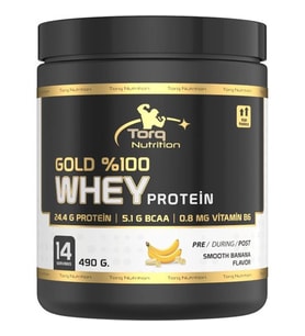 Torq Nutrition Gold Whey Protein Muz Aromalı 490 gr